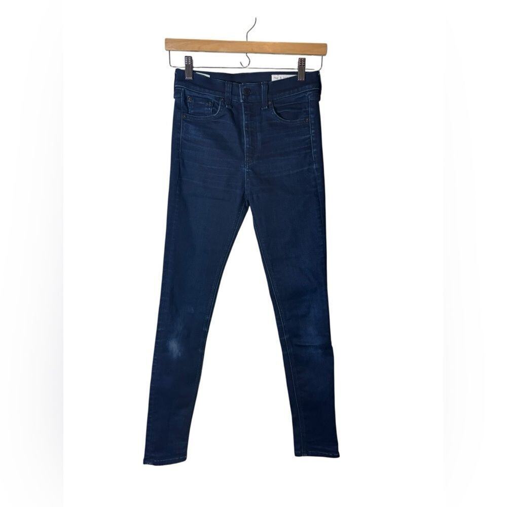 RAG & BONE | denim blue jeans 24 high rise ankle skinny